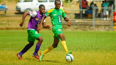 William Knibb (Purple) vs. Green Pond as the second round of the DaCosta Cup began - Final Score 1-1