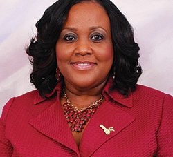 The Hon. Natalie Neita-Headley, MP Minister with Responsibility for Sports