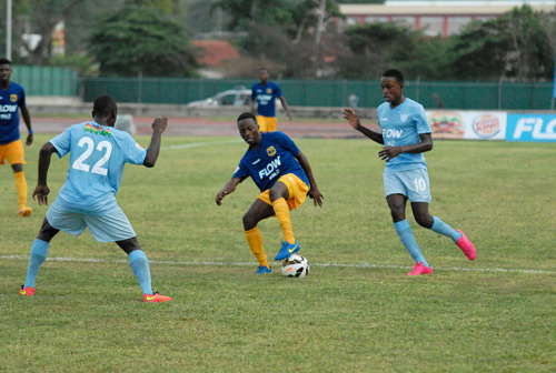 Defending Champions Clarendon College in their opening game against Ewdin Allen