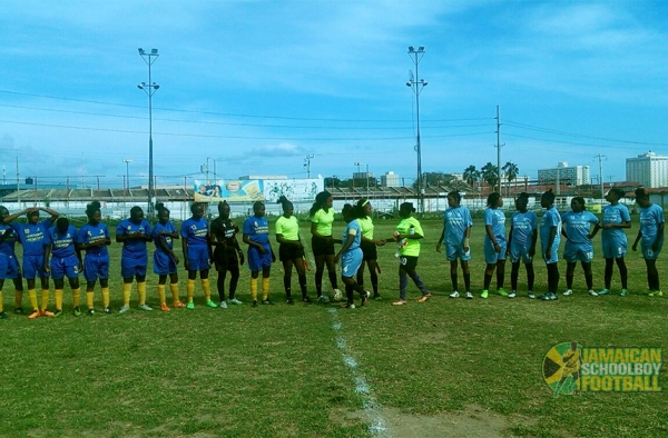 Greater Portmore and Denham Town prepare for their game