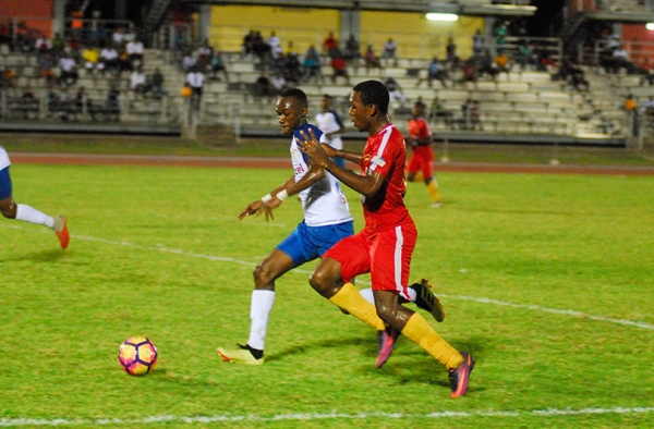Champion Cup action between Cornwall College and Camperdown