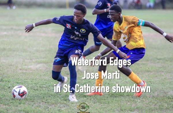 Game action between Waterford and Jose Marti