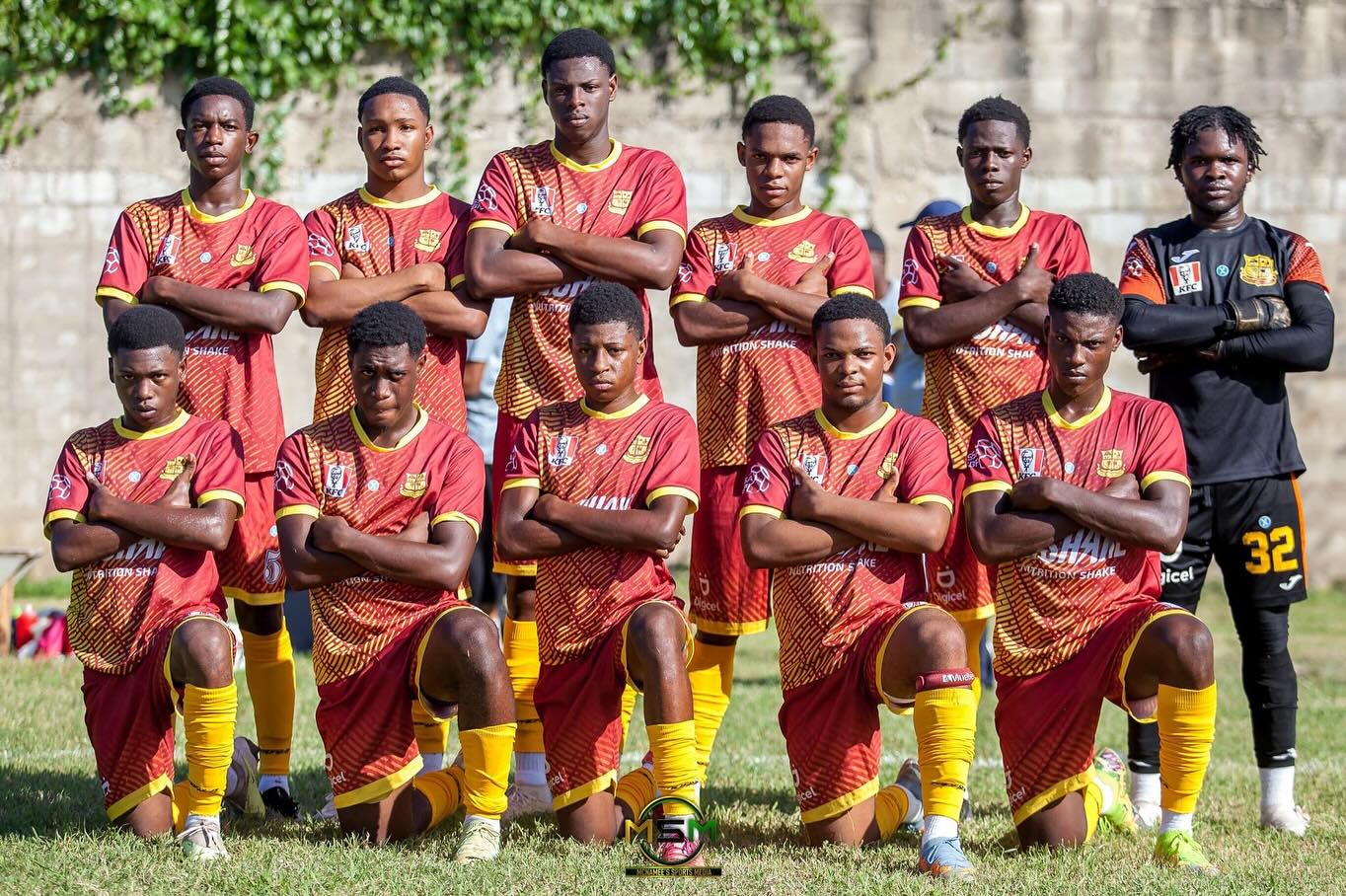 Dinthill Technical team defeated Garvey Maceo 3-0 to advance to the 2023 DaCosta Cup semi-finals